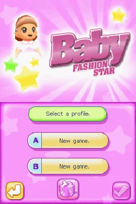 Baby Fashion Star (Europe) (En,Fr,De,Es,It,Nl,Sv,No,Da) (NDSi Enhanced) screen shot title